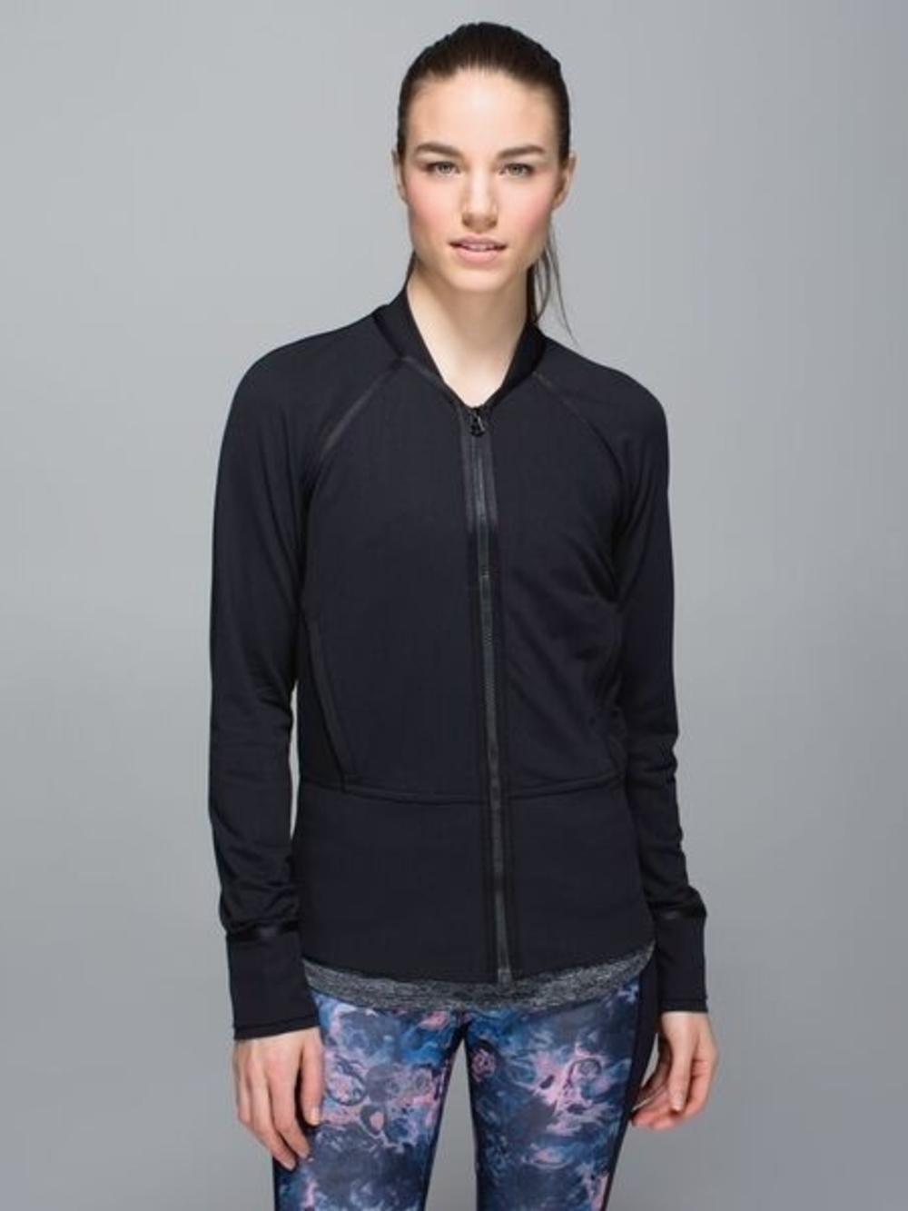 Lululemon Lightweight Athletic Jacket Black Size 10, EUC